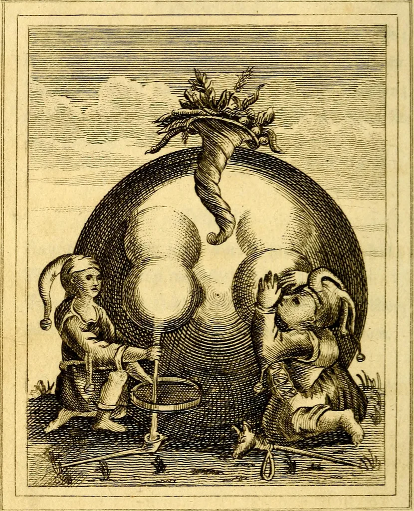 An illustration from Emblems, divine and moral, 1824, leaf 91