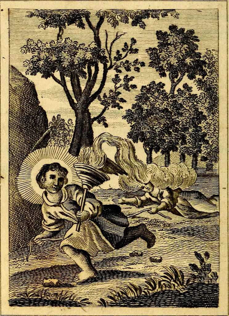 An illustration from Emblems, divine and moral, 1824, leaf 101