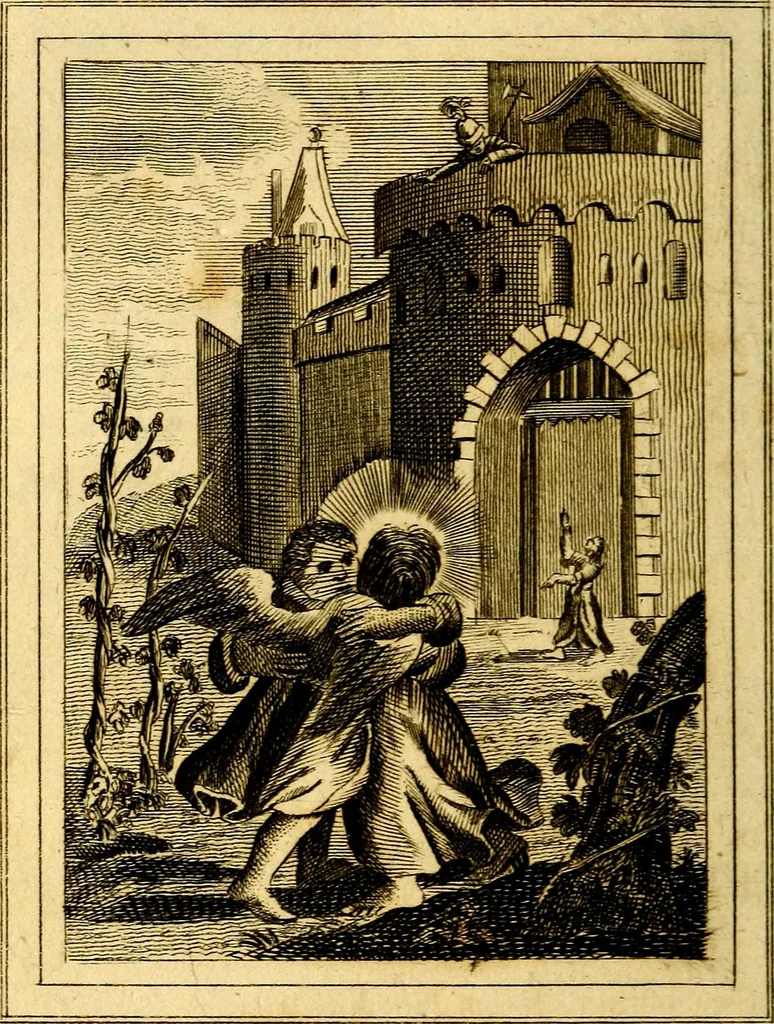 An illustration from Emblems, divine and moral, 1824, leaf 125