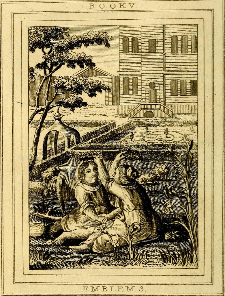 An illustration from Emblems, divine and moral, 1824, leaf 161