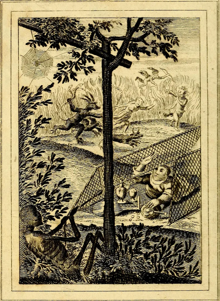 An illustration from Emblems, divine and moral, 1824, leaf 17