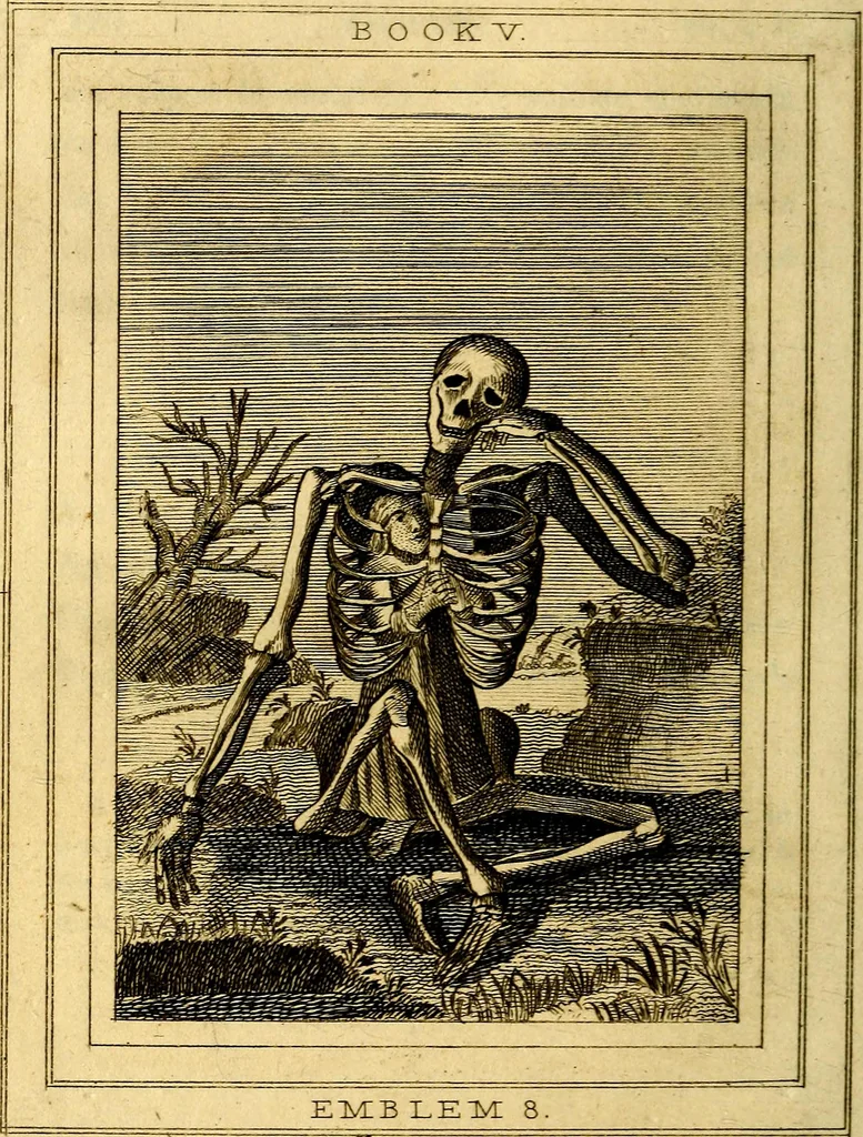 An illustration from Emblems, divine and moral, 1824, leaf 187