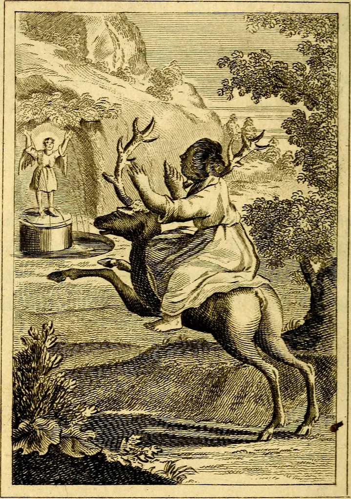 An illustration from Emblems, divine and moral, 1824, leaf 205