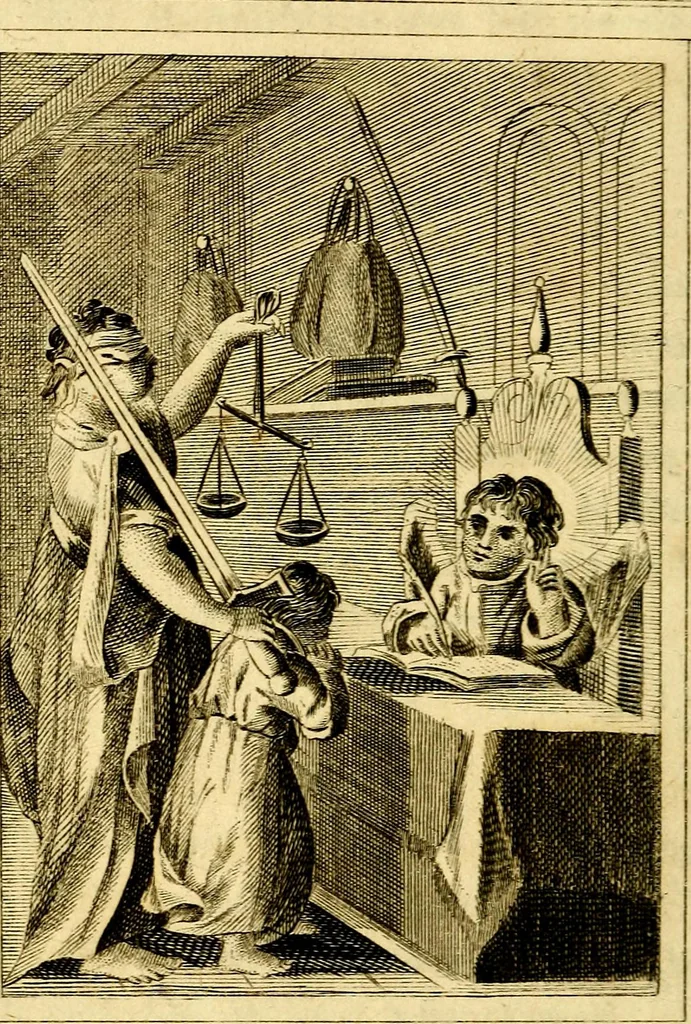 An illustration from Emblems, divine and moral, 1824, leaf 23