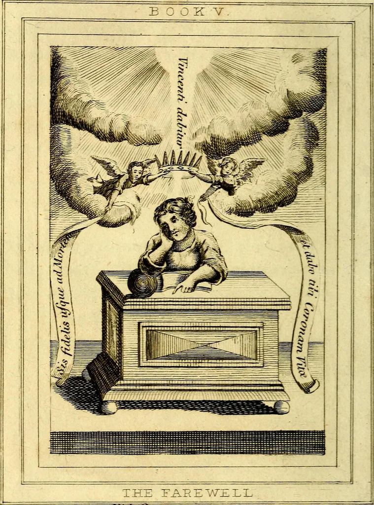 An illustration from Emblems, divine and moral, 1824, leaf 235