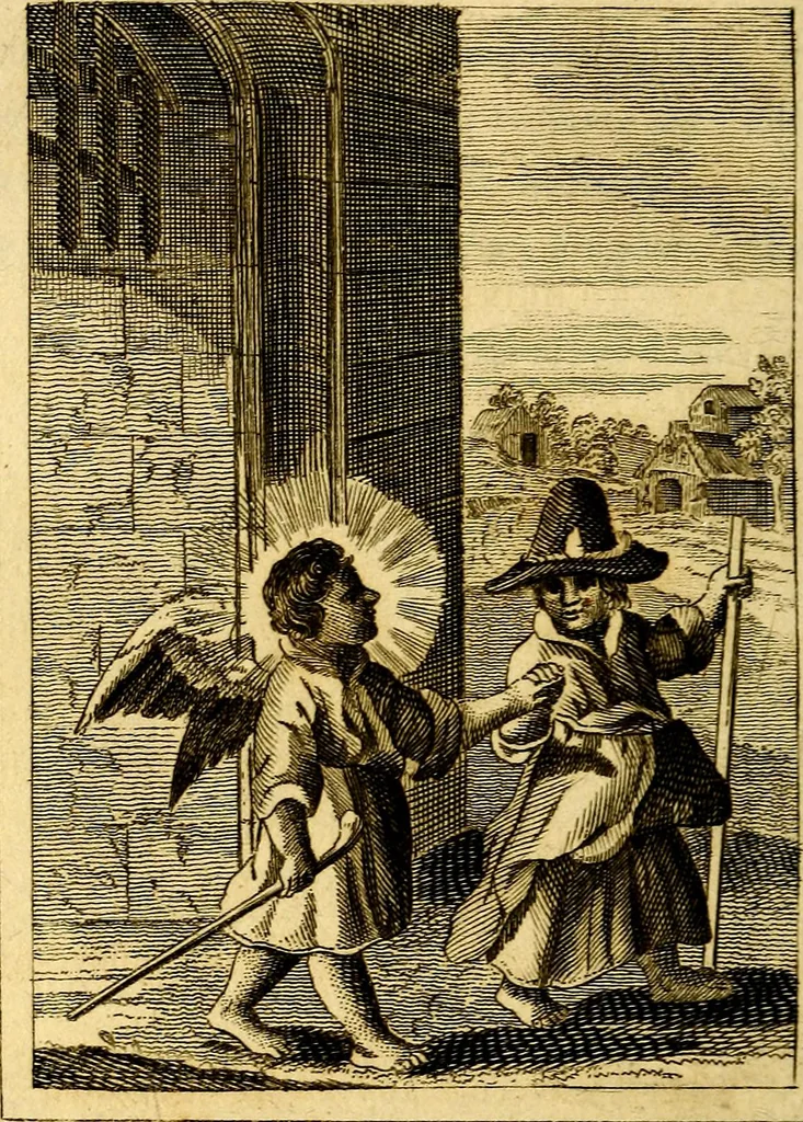 An illustration from Emblems, divine and moral, 1824, leaf 95