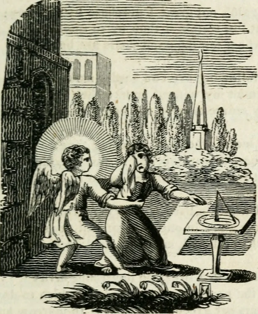 An illustration from Emblems, divine and moral, 1818, leaf 188