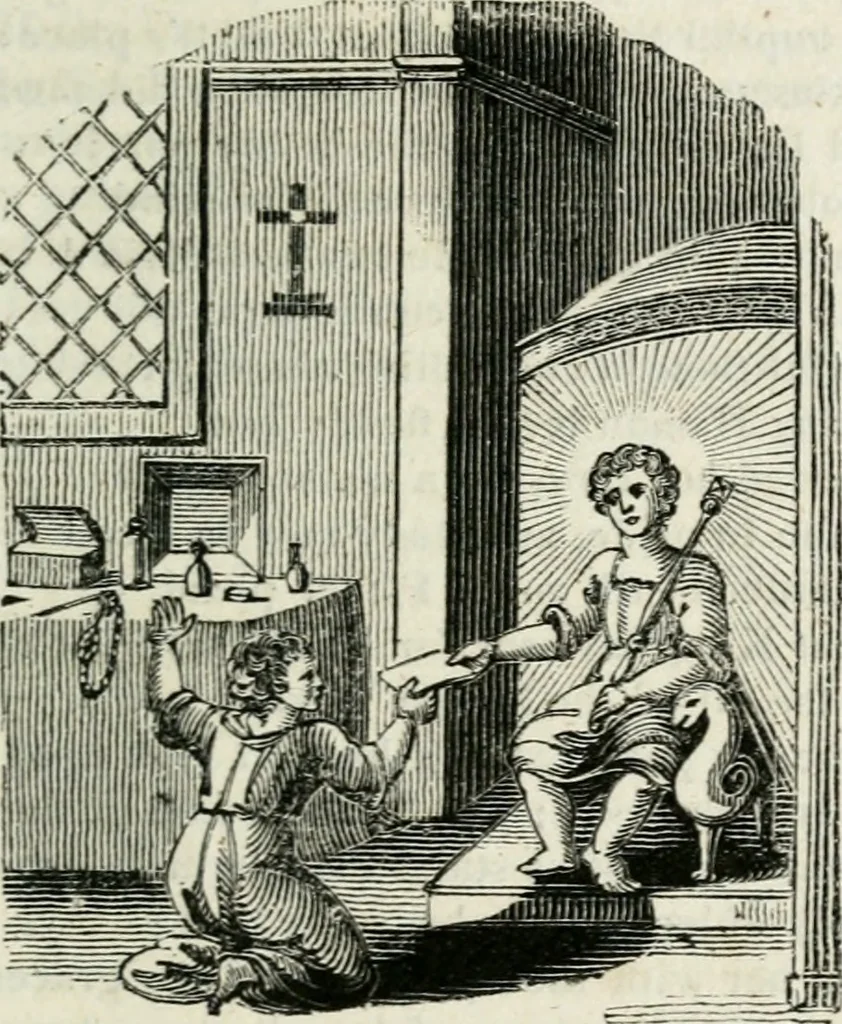 An illustration from Emblems, divine and moral, 1818, leaf 220