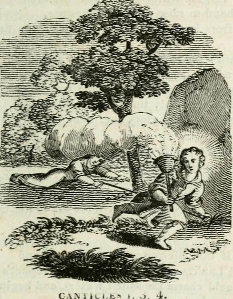 An illustration from Emblems, divine and moral, 1818, leaf 228