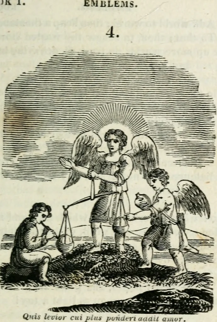 An illustration from Emblems, divine and moral, 1818, leaf 28