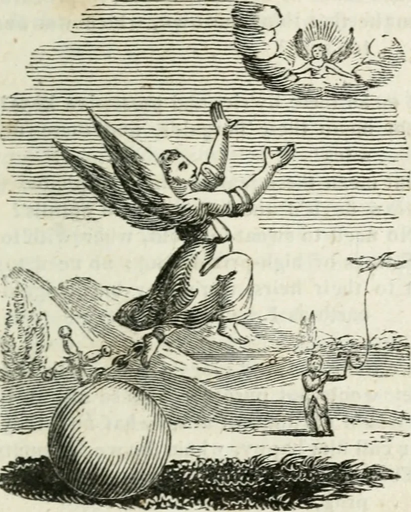 An illustration from Emblems, divine and moral, 1818, leaf 292