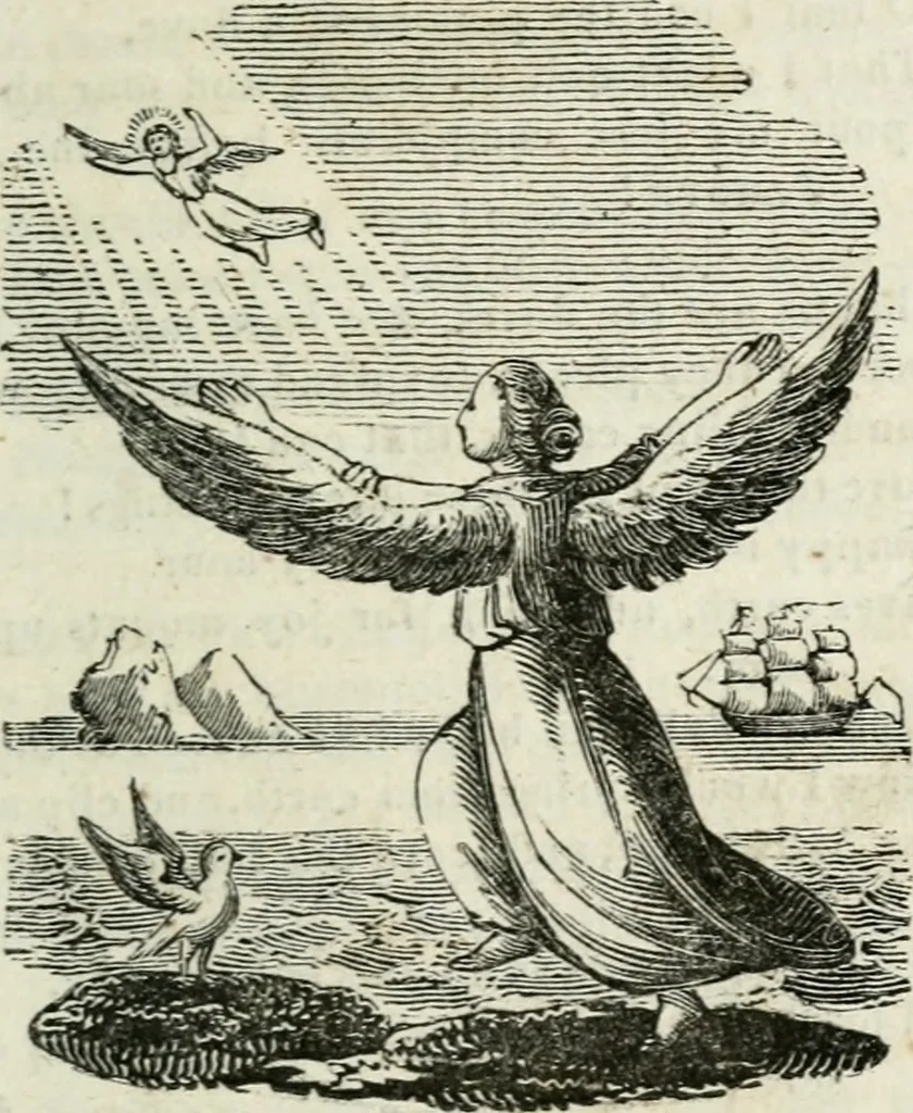 An illustration from Emblems, divine and moral, 1818, leaf 308