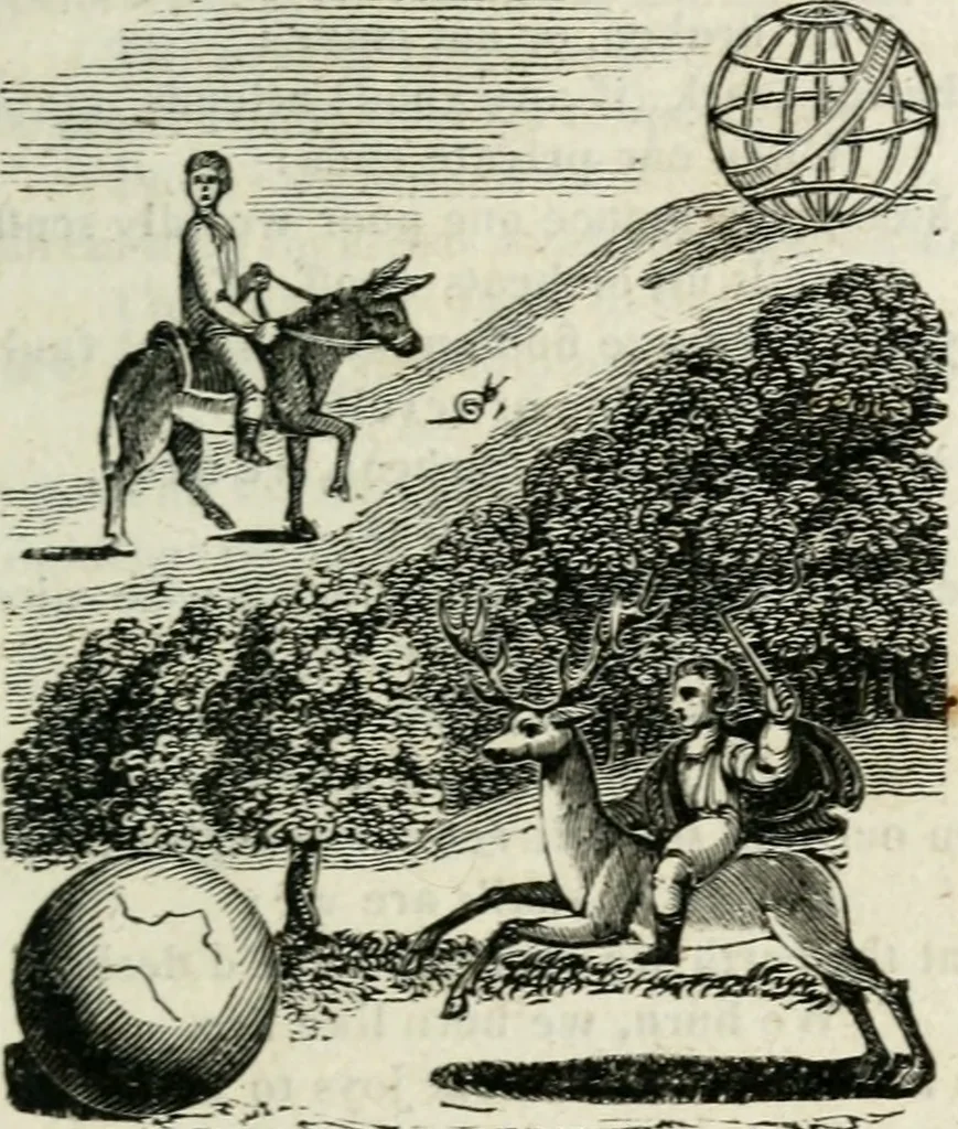 An illustration from Emblems, divine and moral, 1818, leaf 64
