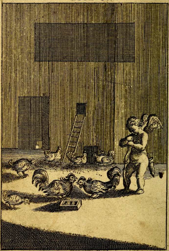 An illustration from Emblems of love, in four languages. Dedicated to the ladys by Ph. Ayres, esq, 1600, leaf 53