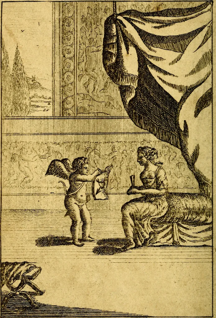 An illustration from Emblems of love, in four languages. Dedicated to the ladys by Ph. Ayres, esq, 1600, leaf 65