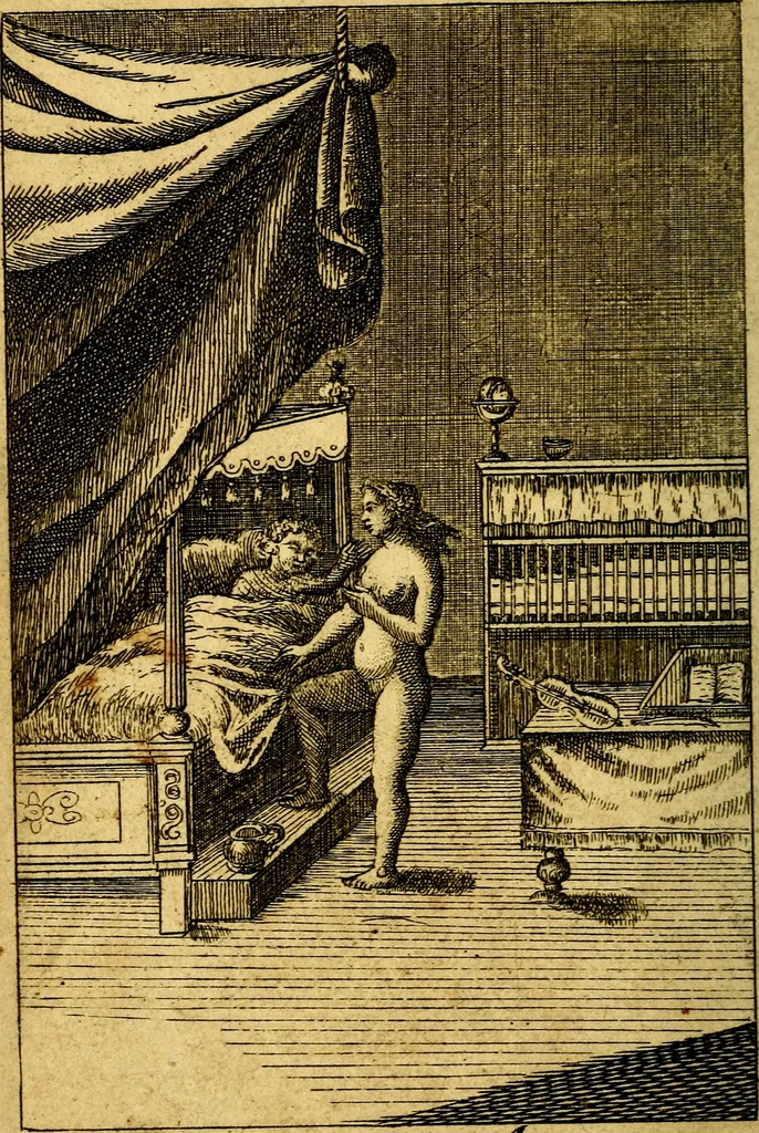 An illustration from Emblems of love, in four languages. Dedicated to the ladys by Ph. Ayres, esq, 1600, leaf 85