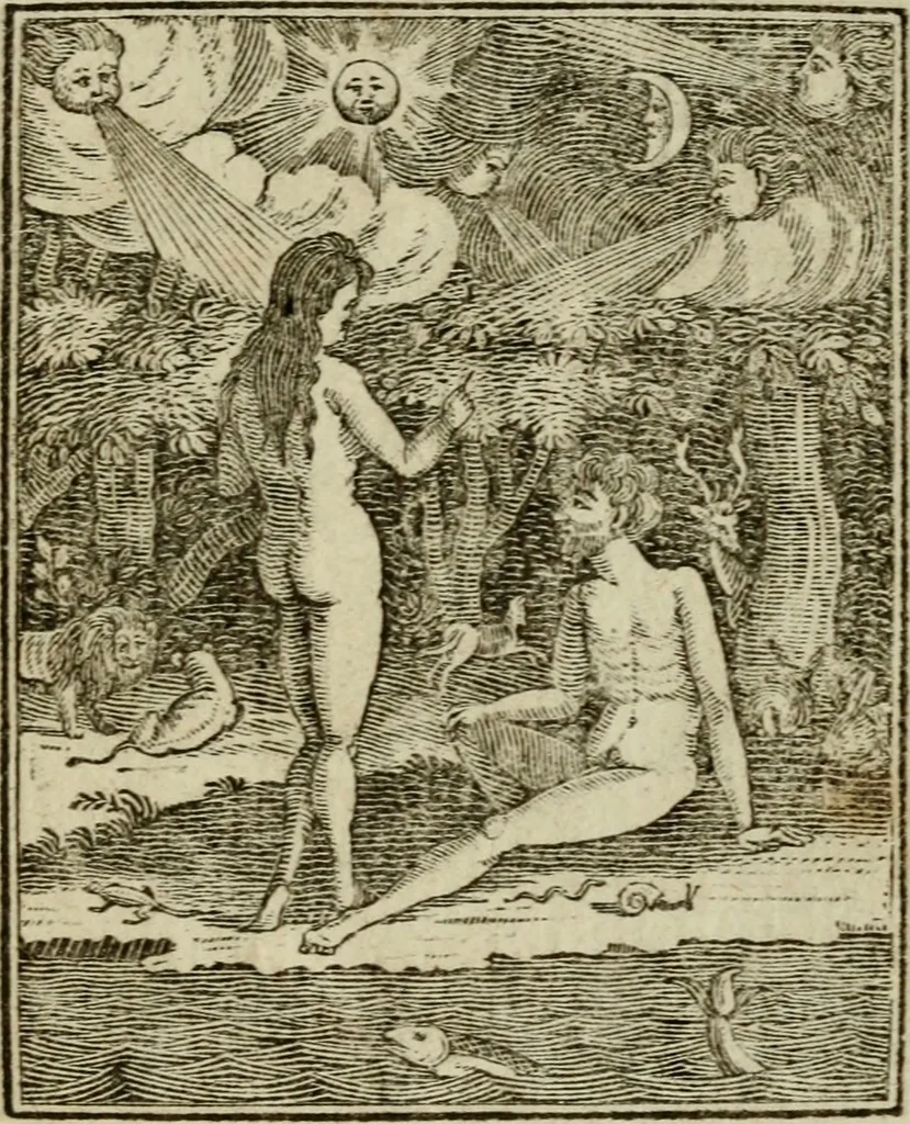 An illustration from Emblems of mortality : representing, in upwards of fifty cuts, Death seizing all ranks and degrees of people : imitated from a painting in the cemetery of the Dominican church at Basil, in Switzerland : with an apostrophe to each, translated from the Latin and French : intended as well for the infomation of the curious, as the instruction and entertainment of youth : to which is prefixed a copious preface, containing an historical account of the above, and other paintings on this subject, now or lately existing in divers parts of Europe, 1789, leaf 40