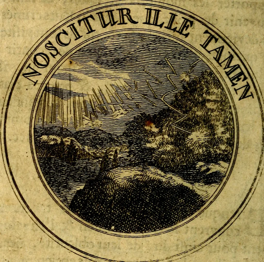 An illustration from Emblémes; ou, Devises chrétiennes, 1697, leaf 101