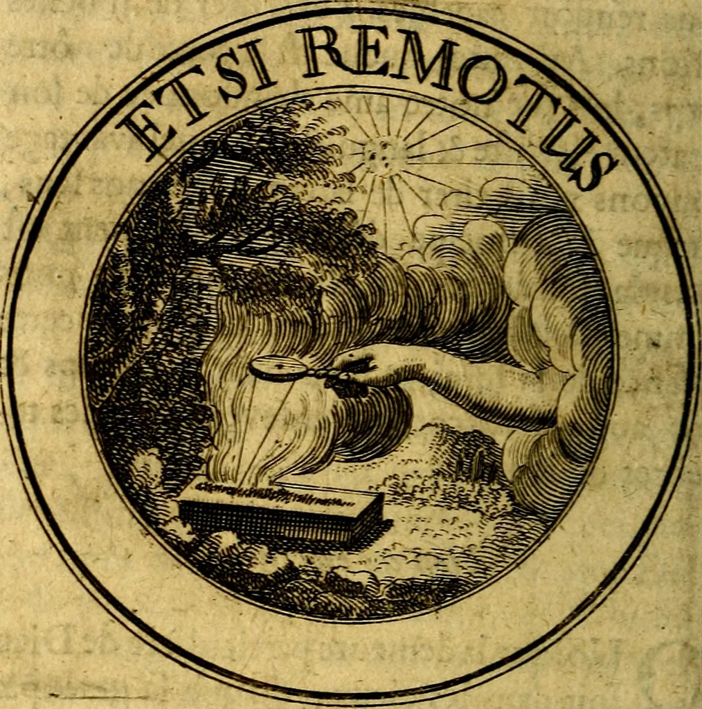 An illustration from Emblémes; ou, Devises chrétiennes, 1697, leaf 109