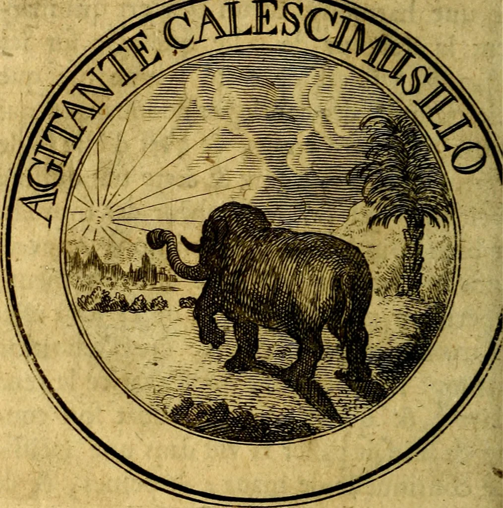 An illustration from Emblémes; ou, Devises chrétiennes, 1697, leaf 113