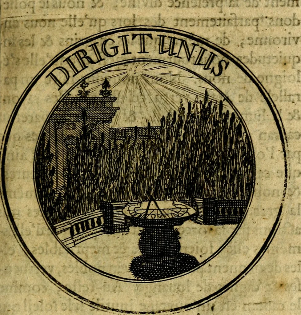 An illustration from Emblémes; ou, Devises chrétiennes, 1697, leaf 120
