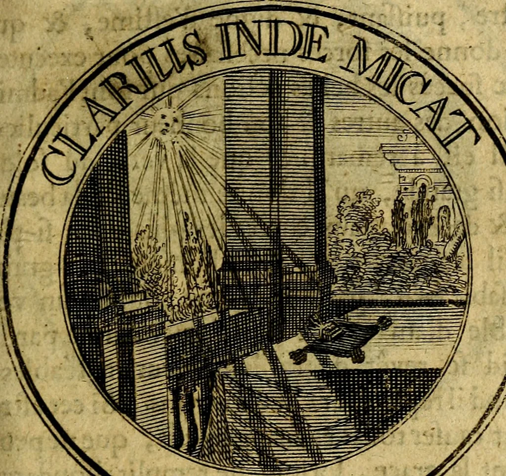 An illustration from Emblémes; ou, Devises chrétiennes, 1697, leaf 126