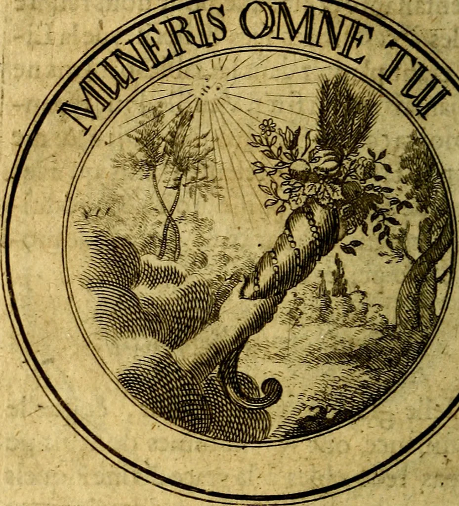 An illustration from Emblémes; ou, Devises chrétiennes, 1697, leaf 133