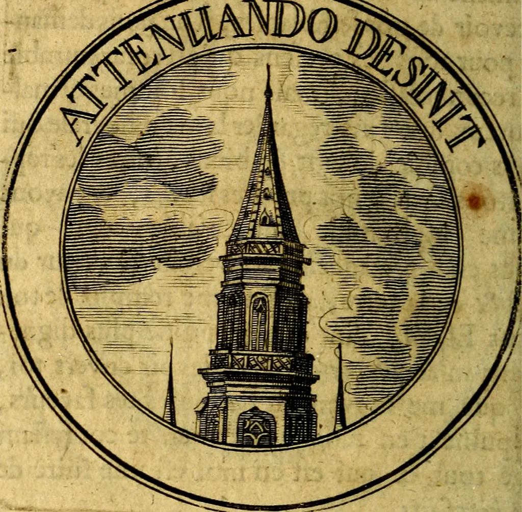 An illustration from Emblémes; ou, Devises chrétiennes, 1697, leaf 135
