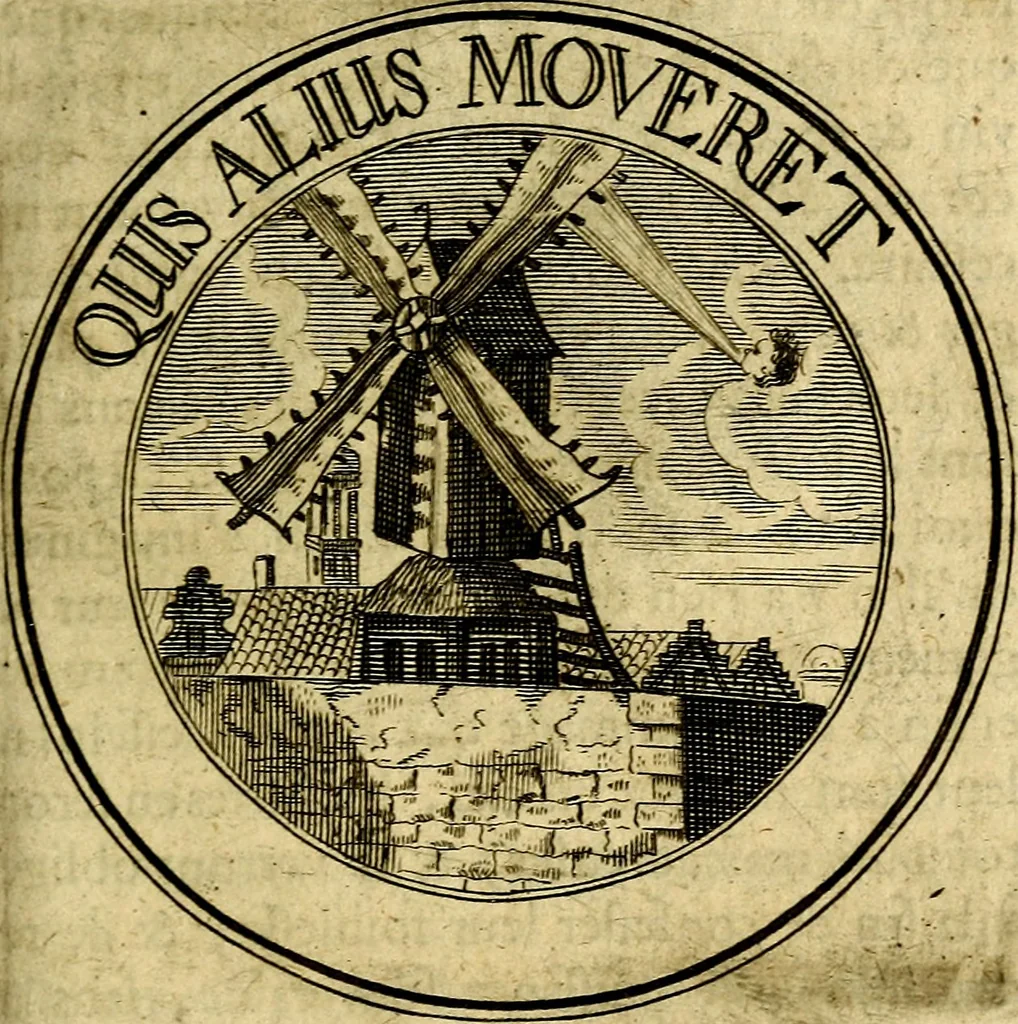 An illustration from Emblémes; ou, Devises chrétiennes, 1697, leaf 144