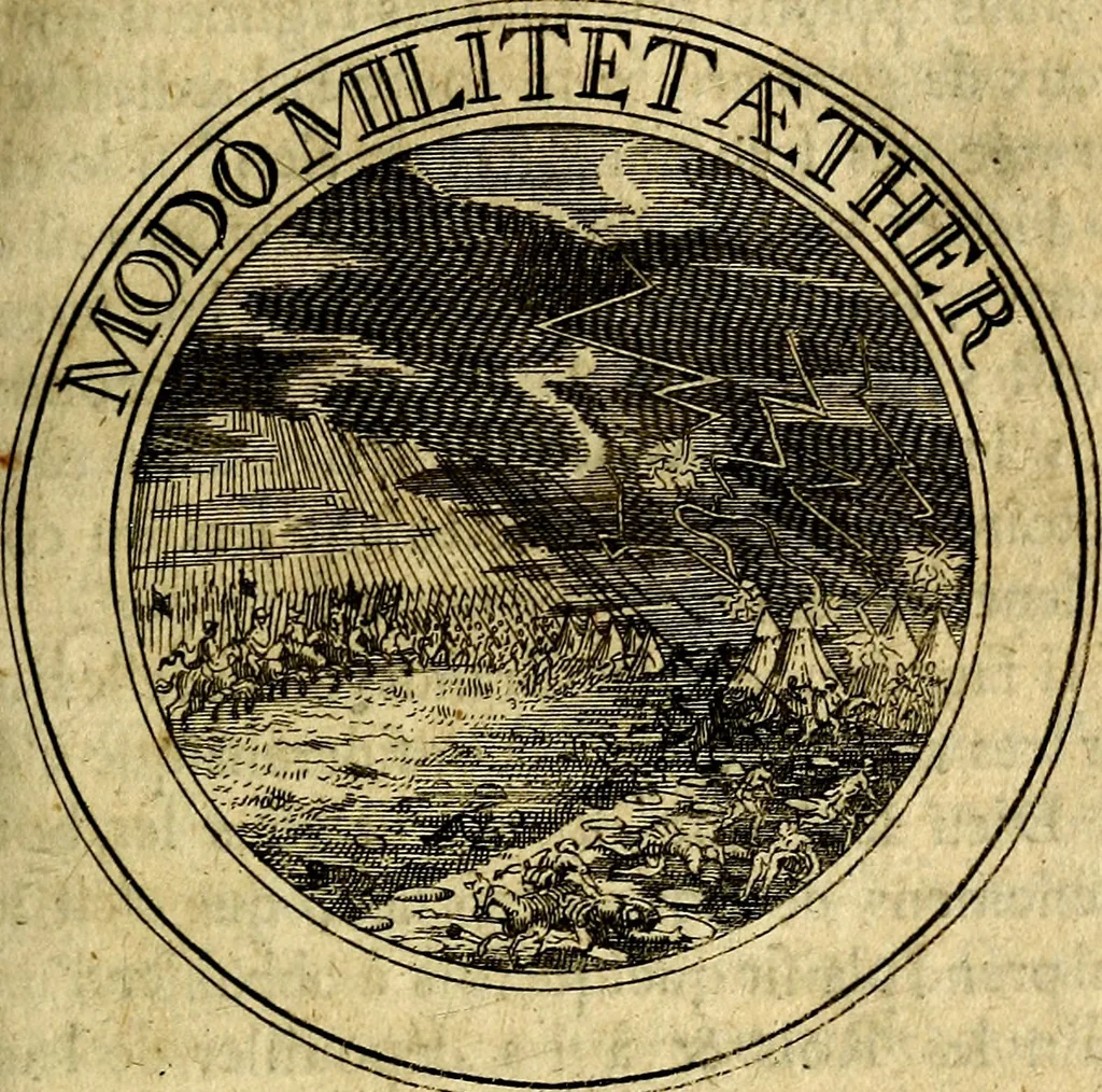 An illustration from Emblémes; ou, Devises chrétiennes, 1697, leaf 146