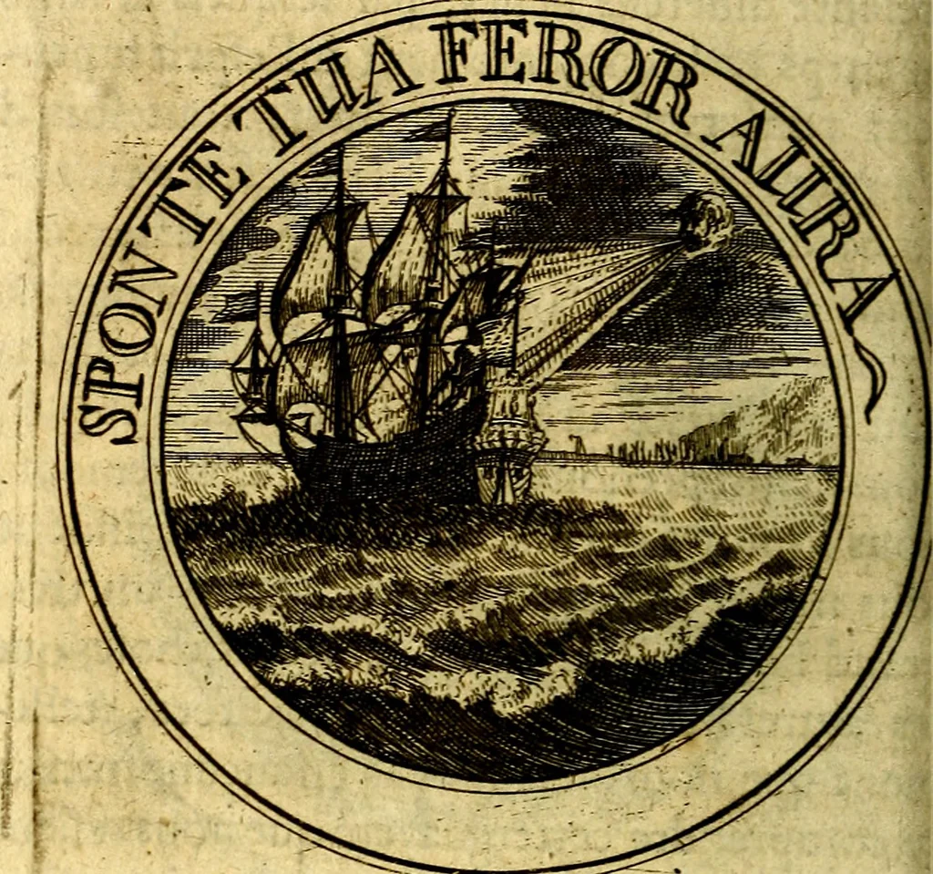 An illustration from Emblémes; ou, Devises chrétiennes, 1697, leaf 165