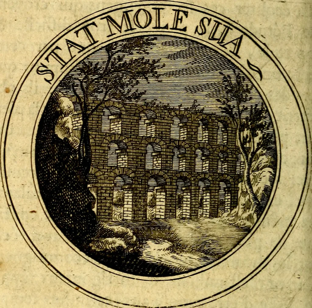 An illustration from Emblémes; ou, Devises chrétiennes, 1697, leaf 181