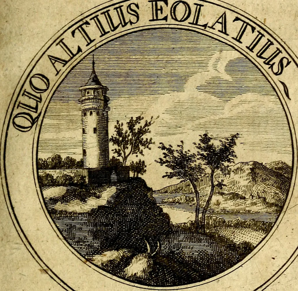 An illustration from Emblémes; ou, Devises chrétiennes, 1697, leaf 184