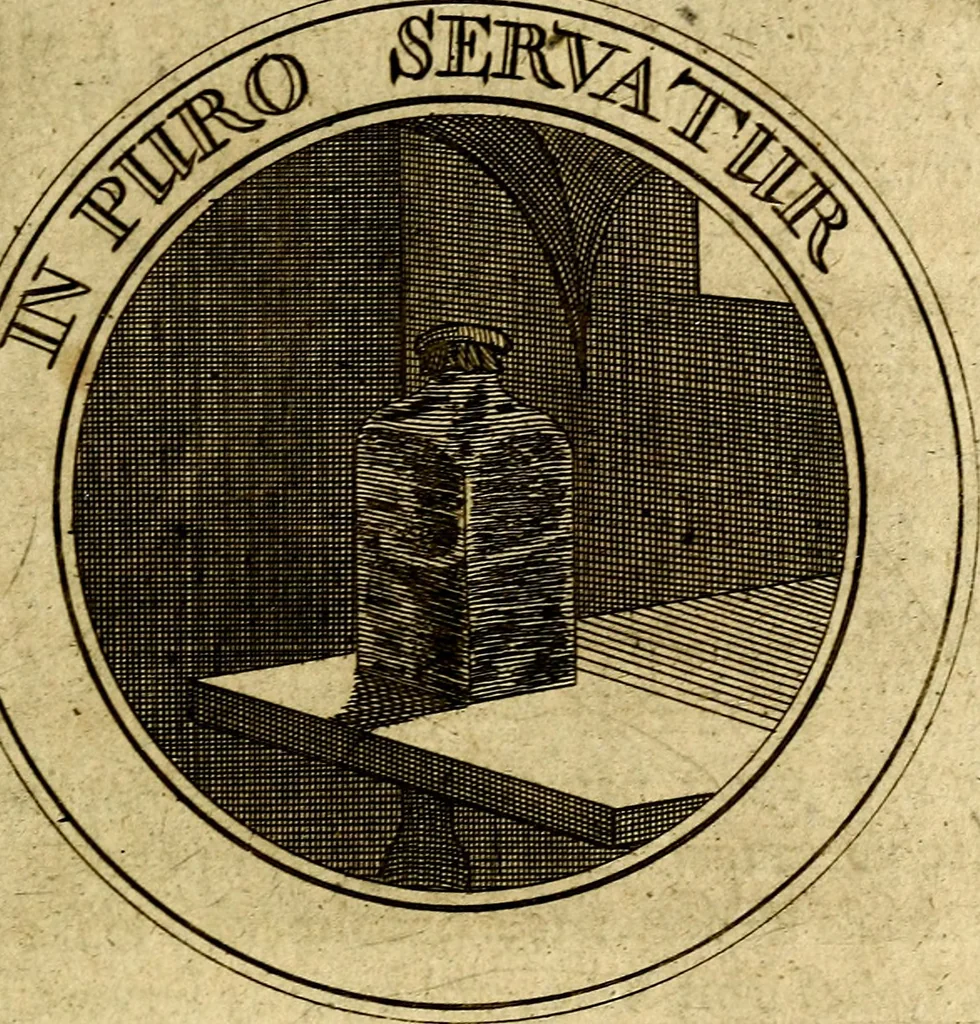 An illustration from Emblémes; ou, Devises chrétiennes, 1697, leaf 204
