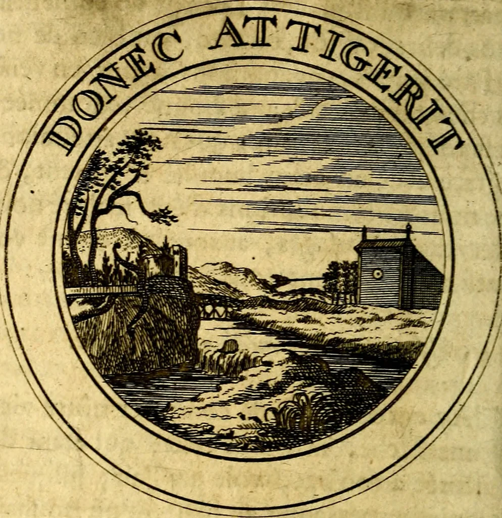 An illustration from Emblémes; ou, Devises chrétiennes, 1697, leaf 221
