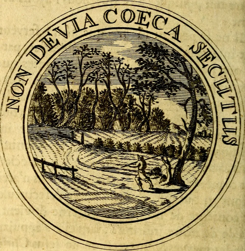 An illustration from Emblémes; ou, Devises chrétiennes, 1697, leaf 223