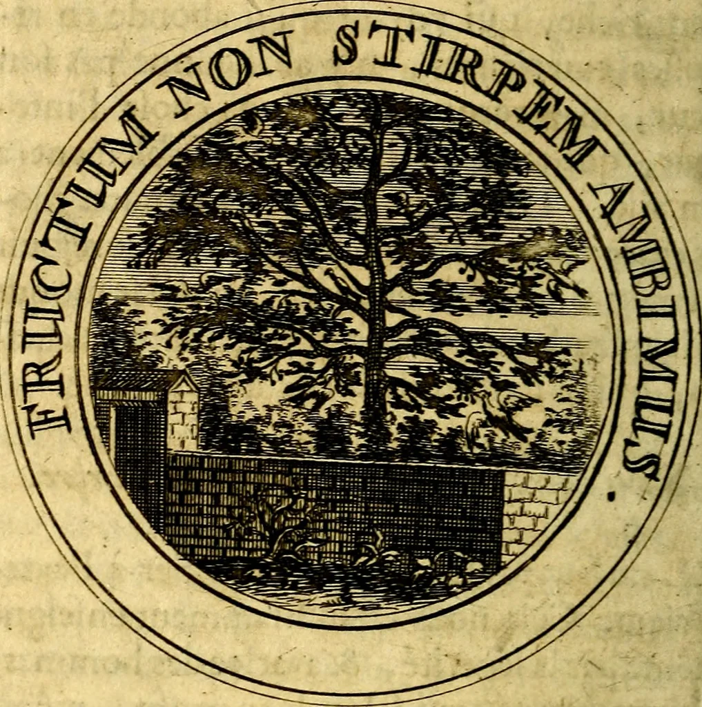 An illustration from Emblémes; ou, Devises chrétiennes, 1697, leaf 231