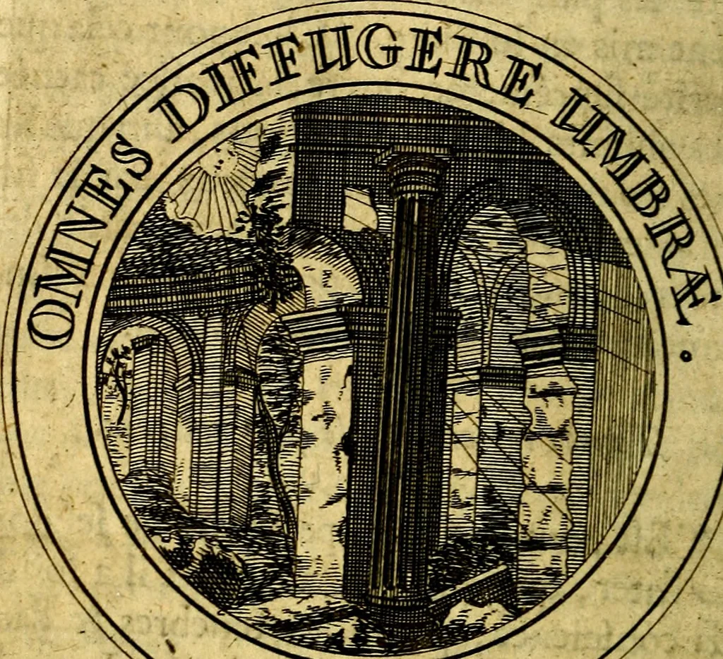 An illustration from Emblémes; ou, Devises chrétiennes, 1697, leaf 239