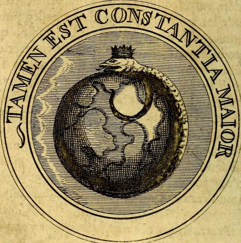 An illustration from Emblémes; ou, Devises chrétiennes, 1697, leaf 241