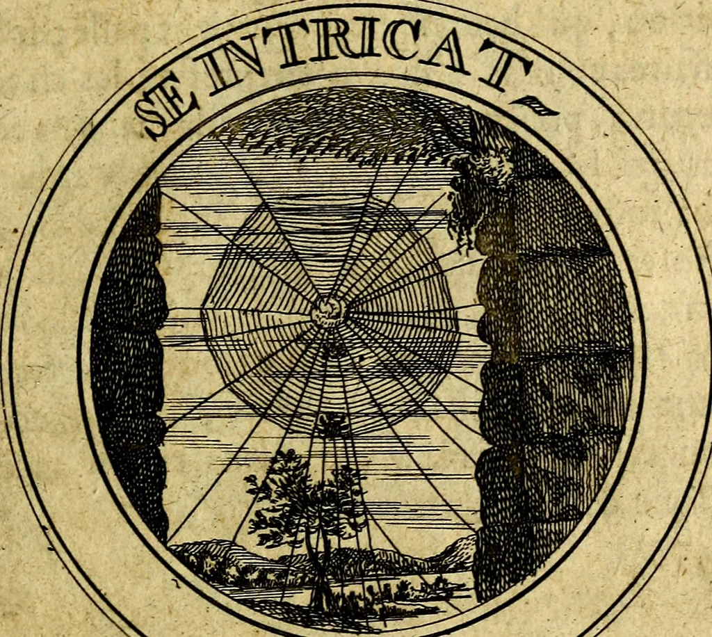 An illustration from Emblémes; ou, Devises chrétiennes, 1697, leaf 244