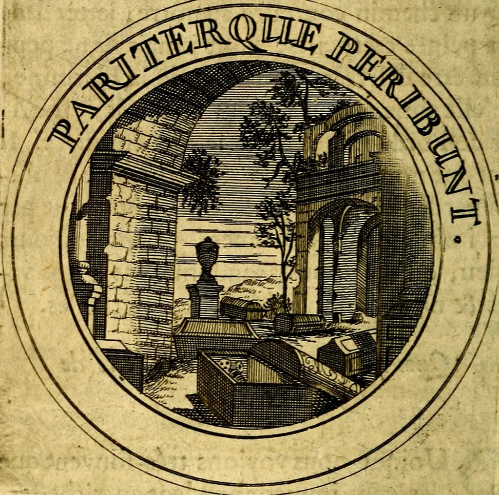 An illustration from Emblémes; ou, Devises chrétiennes, 1697, leaf 249