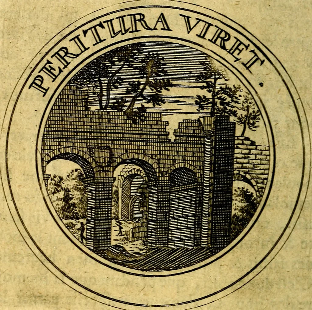 An illustration from Emblémes; ou, Devises chrétiennes, 1697, leaf 251