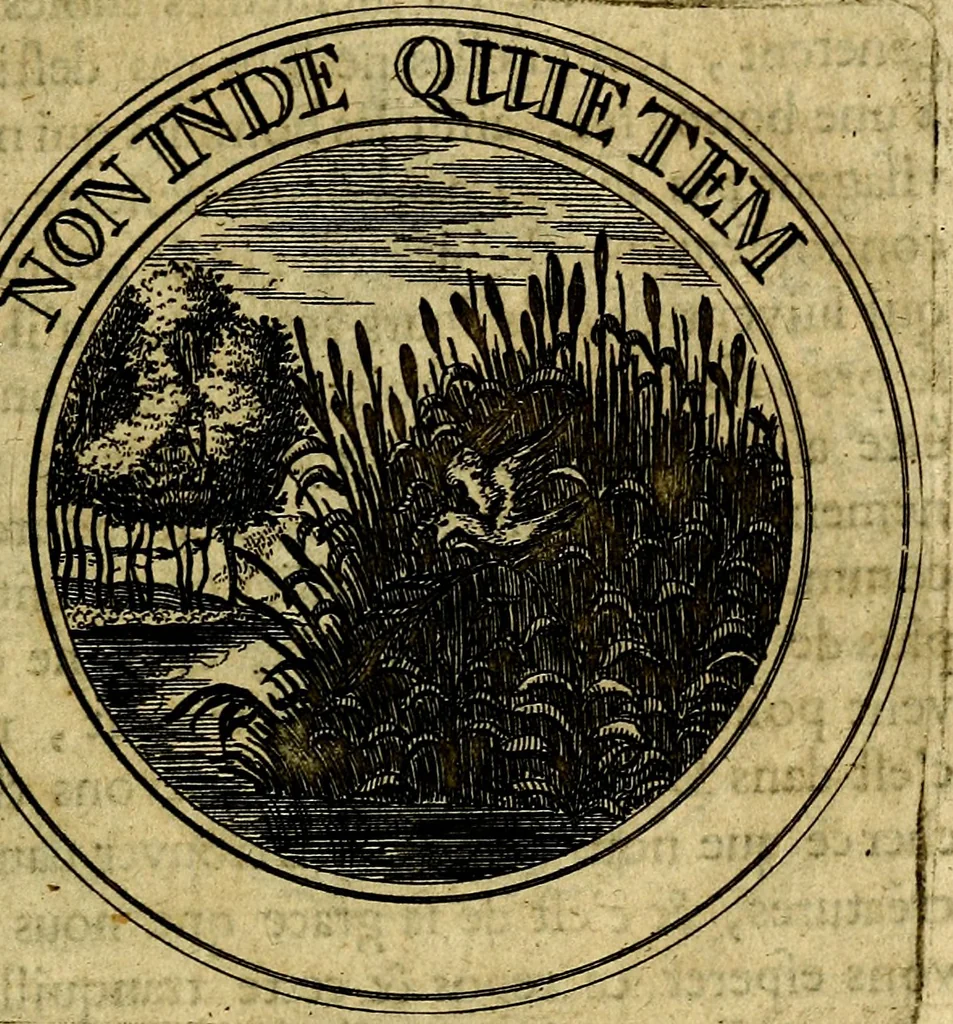 An illustration from Emblémes; ou, Devises chrétiennes, 1697, leaf 34