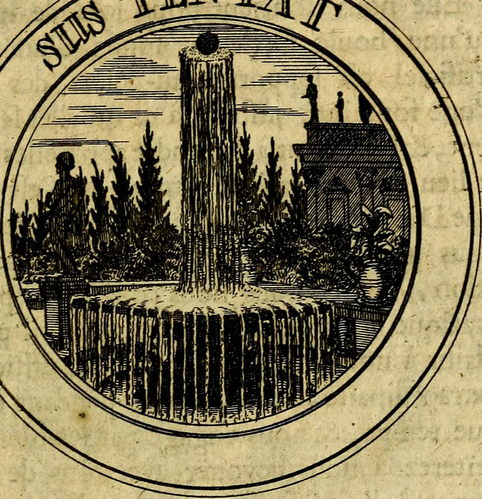 An illustration from Emblémes; ou, Devises chrétiennes, 1697, leaf 40