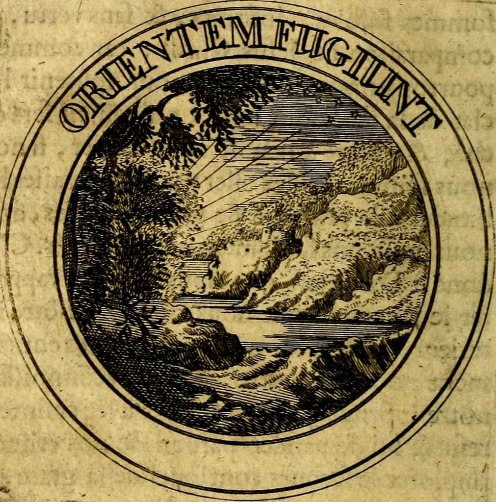 An illustration from Emblémes; ou, Devises chrétiennes, 1697, leaf 45