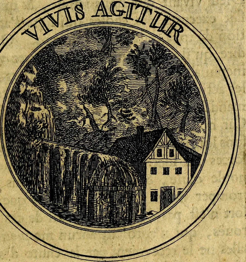 An illustration from Emblémes; ou, Devises chrétiennes, 1697, leaf 60
