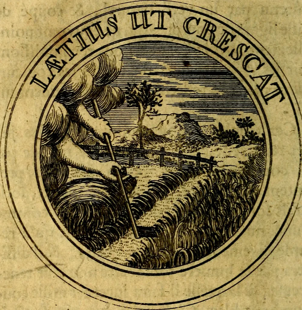 An illustration from Emblémes; ou, Devises chrétiennes, 1697, leaf 65