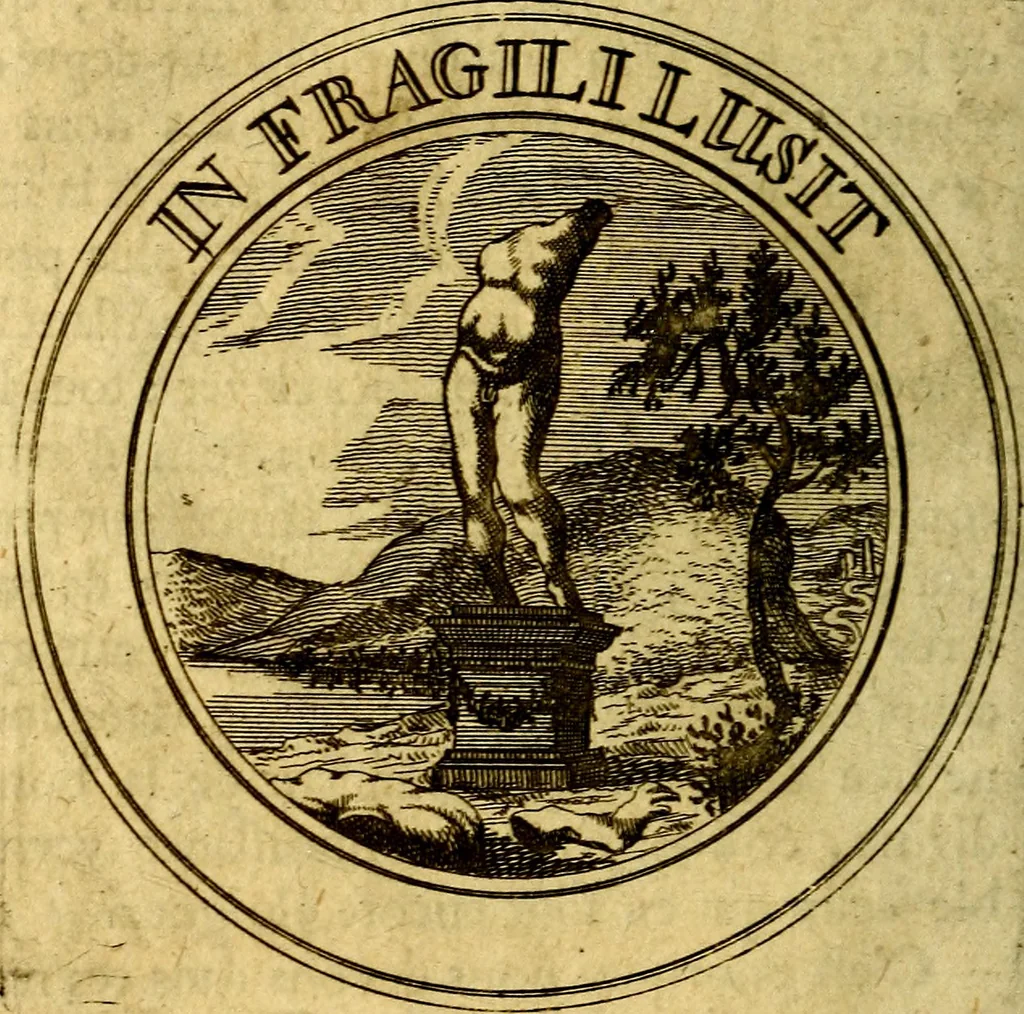 An illustration from Emblémes; ou, Devises chrétiennes, 1697, leaf 67