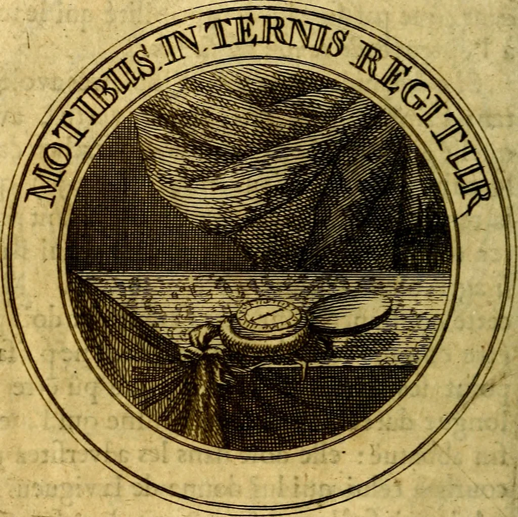 An illustration from Emblémes; ou, Devises chrétiennes, 1697, leaf 71