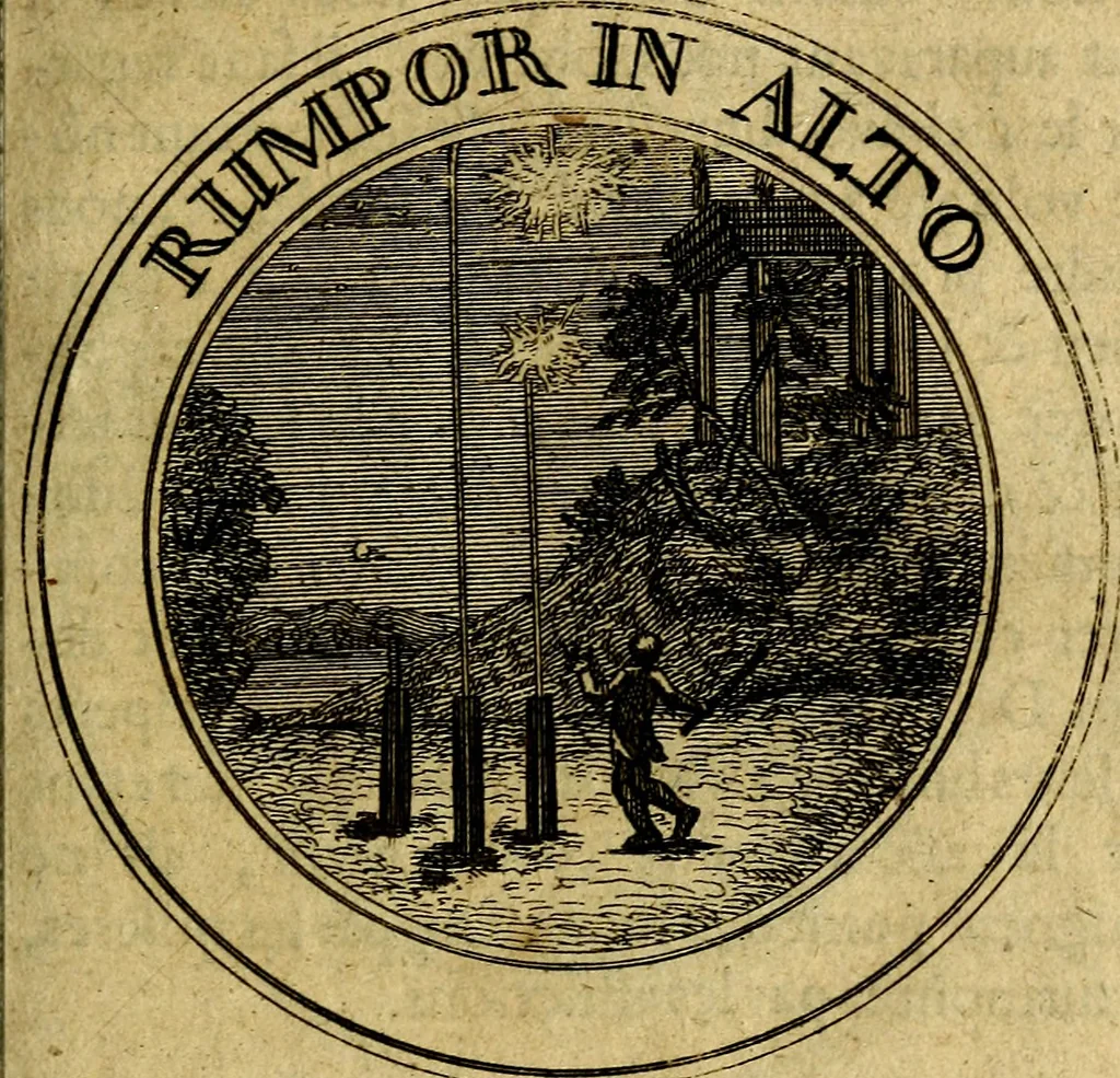 An illustration from Emblémes; ou, Devises chrétiennes, 1697, leaf 90